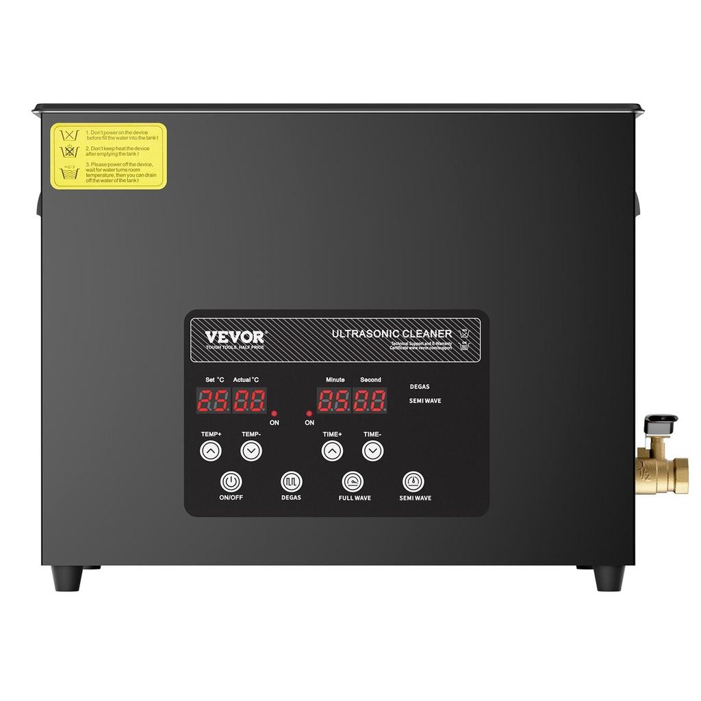 15L Ultrasonic Cleaner Cleaning Machine with Basket Heater and Timer 360W