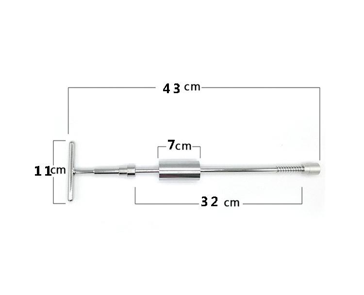 Auto Repair Tool Car  Repair Dent Puller Kit 2 In 1 Slide Hammer Reverse Hammer Glue Tabs Suction Cups T-rod Puller