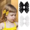 French Retro Cute Lace Bow Hair Clip, Versatile Hair Clip 2pc