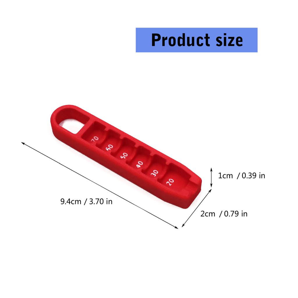 Golf Tees Height Gauge Elevator Precisions Ball Height Setter Portable Adjuster Training Tool Golf Accessories Tool