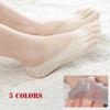 Breathable Women Invisible Ankle Socks Five Finger Sock Anti skid Liner Low Cut