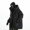Men Fashion Winter Jackets Pocket Tech Wear Tactical Coats Streetwear Oversized Parkas Warm Hooded Jacket Windbreaker