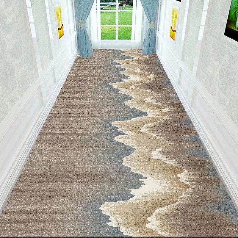 3D Ковровое покрытие для коридора, бытовой абсорбирующий нескользящий коврик для пола, грязеотталкивающий геометрический коврик для пола, украшение