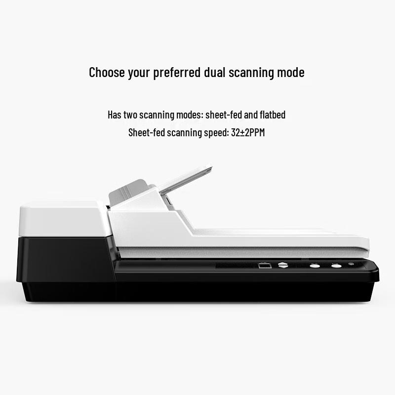 Deli A4 High-Speed Document Scanner CN plug (adapter included)