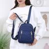 Высококачественный нейлоновый городской модный женский рюкзак большой вместимости на молнии в минималистичном повседневном стиле для студентов