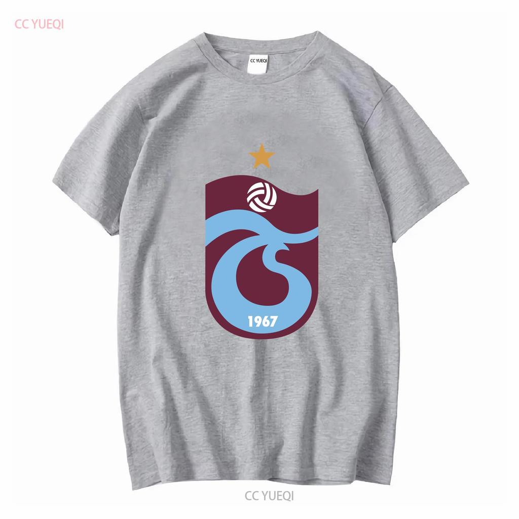 Logo Trabzonspor Active T Shirt Funny Size Mode American long or short sleeves vintage Washed Soft Top For Everyday Wear