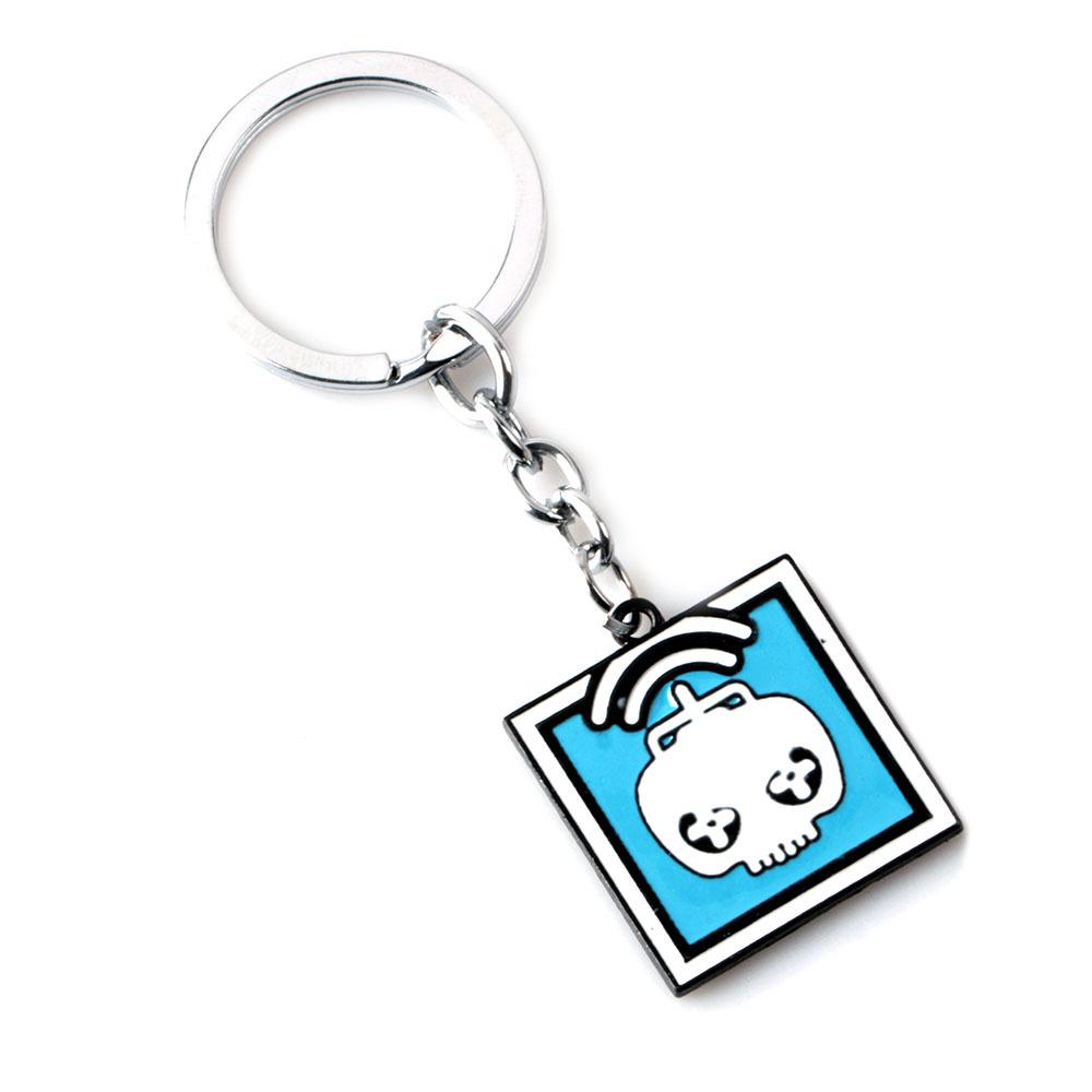 Alloy Keychain Pendant: R6 Anime Game Accessory