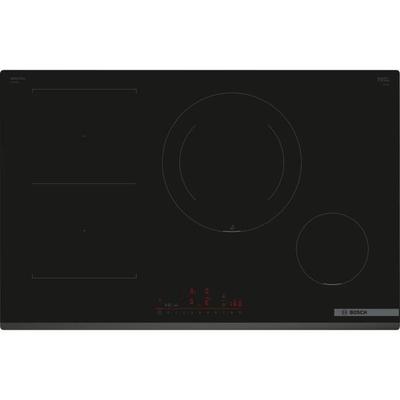Широкая индукционная плита BOSCH — 4 конфорки — Д80 x Г52 см — PVS831HC1E