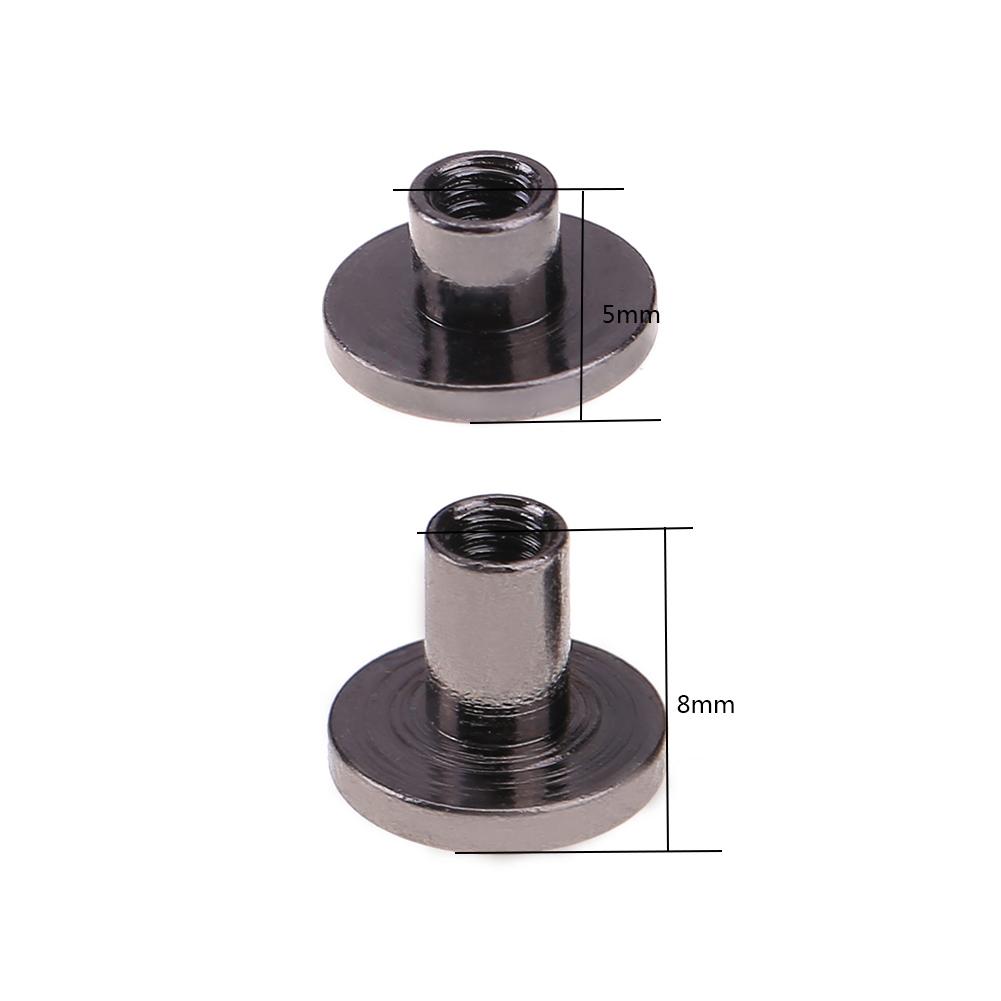 20set/bag Nail Rivet Copper Luggage Leather Rivets Practical Portable Multi-function Craft Handmade Creative Clothing DIY Tools