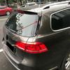 Car Rear Window Side Spoiler Canards Splitter For Passat B7 Wagon Alltrack 2011-2015 Glossy Black Rear Side Window Wing