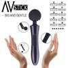 Супер вибратор, устройство для женской мастурбации, 20 частот, сильный шок, большая массажная палочка, большая AV-палка, клитор, оргазм, артефакт, секс-игрушки
