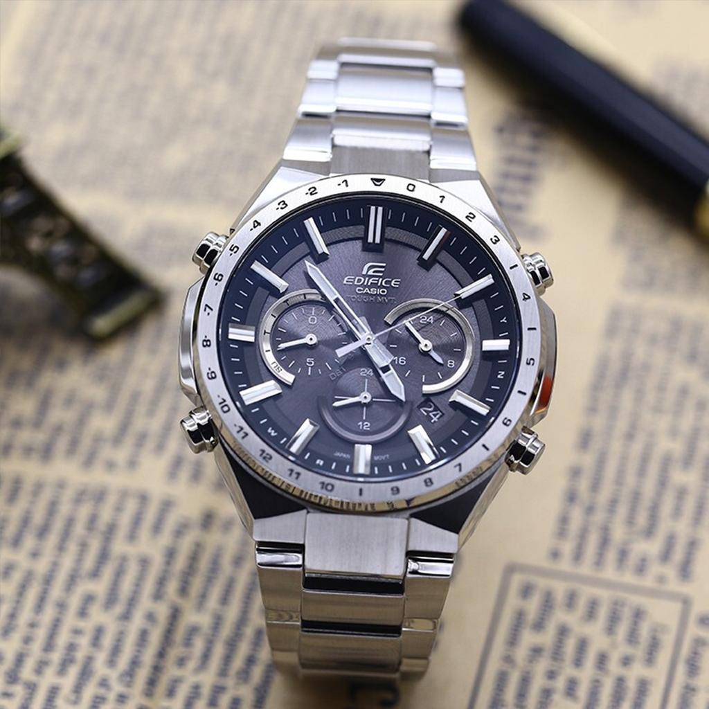 Casio Мужские часы EDIFICE Черные EQW-T660D-1APR EQW-T660D-1APR