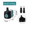 Submersible Water Pump Fish Tank Fountain EU/US Plug with Suction Cups Ultra-Quiet Filter Fish Pond 3/10/25W Aquarium Pump