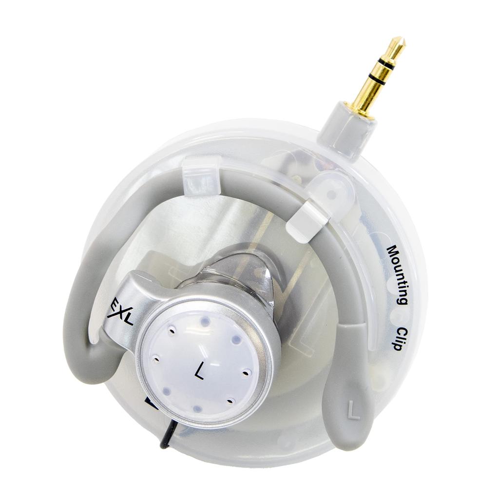 Maxar Electric Retractable Stereo Headphones Cable Retractable 1 шт. 1,1 м