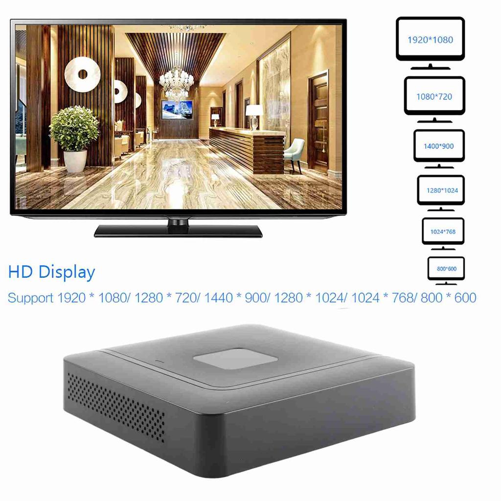 4-канальный 4CH Security CCTV AHd CVI/TVI/DVr NVR 5 в 1 Видеорегистратор в реальном времени