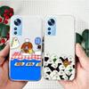 Нарисованный от руки мультяшный чехол для телефона для Xiaomi 12 10 11 Redmi 10X 9T Note 10S 9 8 Pro Прозрачная крышка