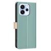 For Oppo Reno15 F 5G Leather Case BINFEN COLOR Splicing Color RFID Blocking Wallet Stand Phone Cover