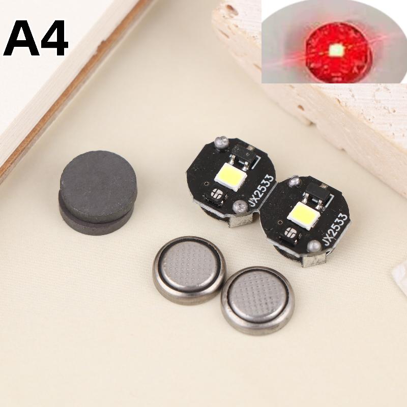 2 шт. Светодиодный свет Микроволновый магнитный переключатель управления Осветительный чип Анимация Сделай сам плюс Световая модель Игрушка Беспроводная лампа