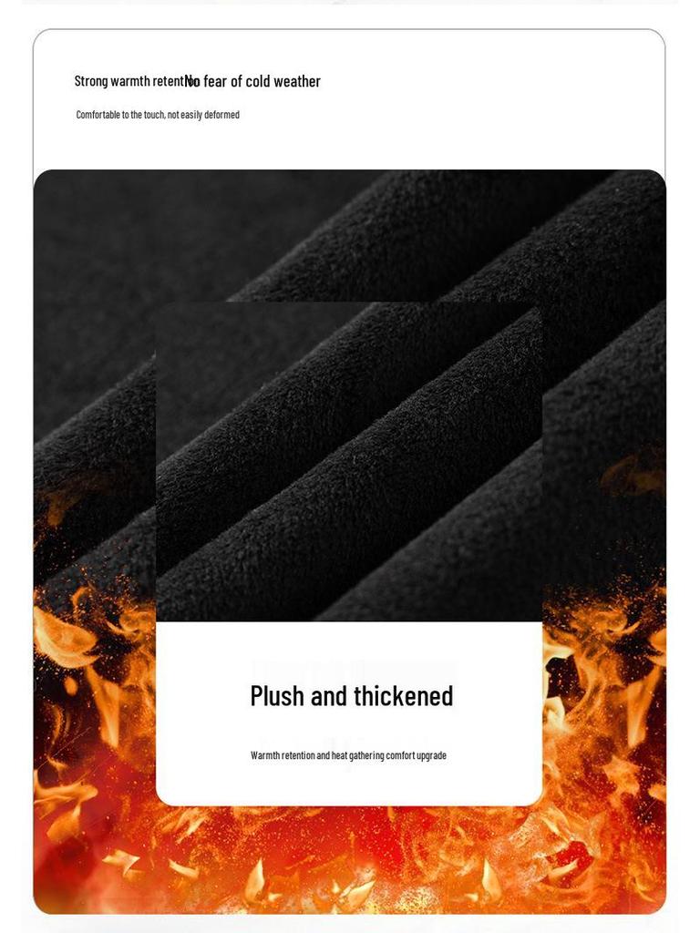 Мужской флисовый жилет с воротником-стойкой на осень/зиму: Теплая, на бархатной подкладке, повседневная куртка для улицы