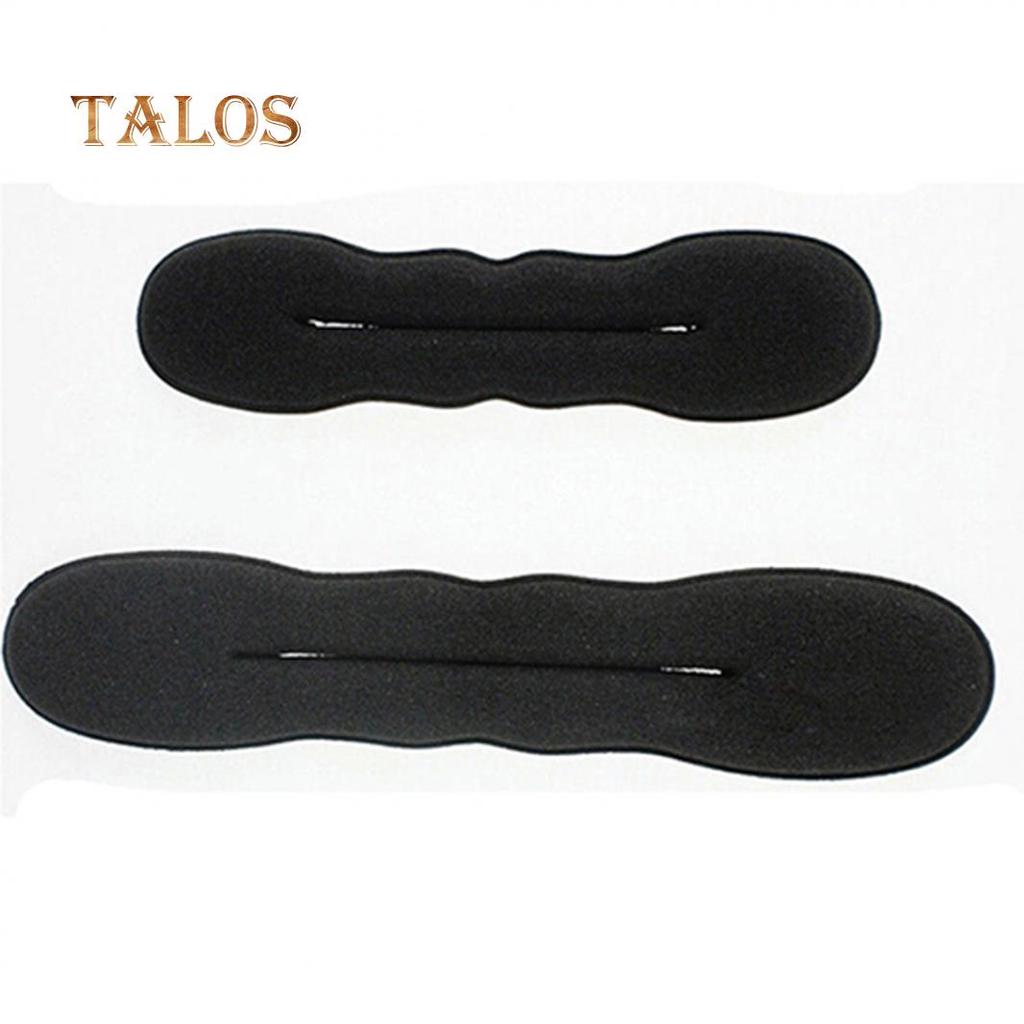 2Pcs Magic Sponge Clip Foam Donut Hair Styling Bun Curler Tool Maker Ring Twist Hairs Trinket