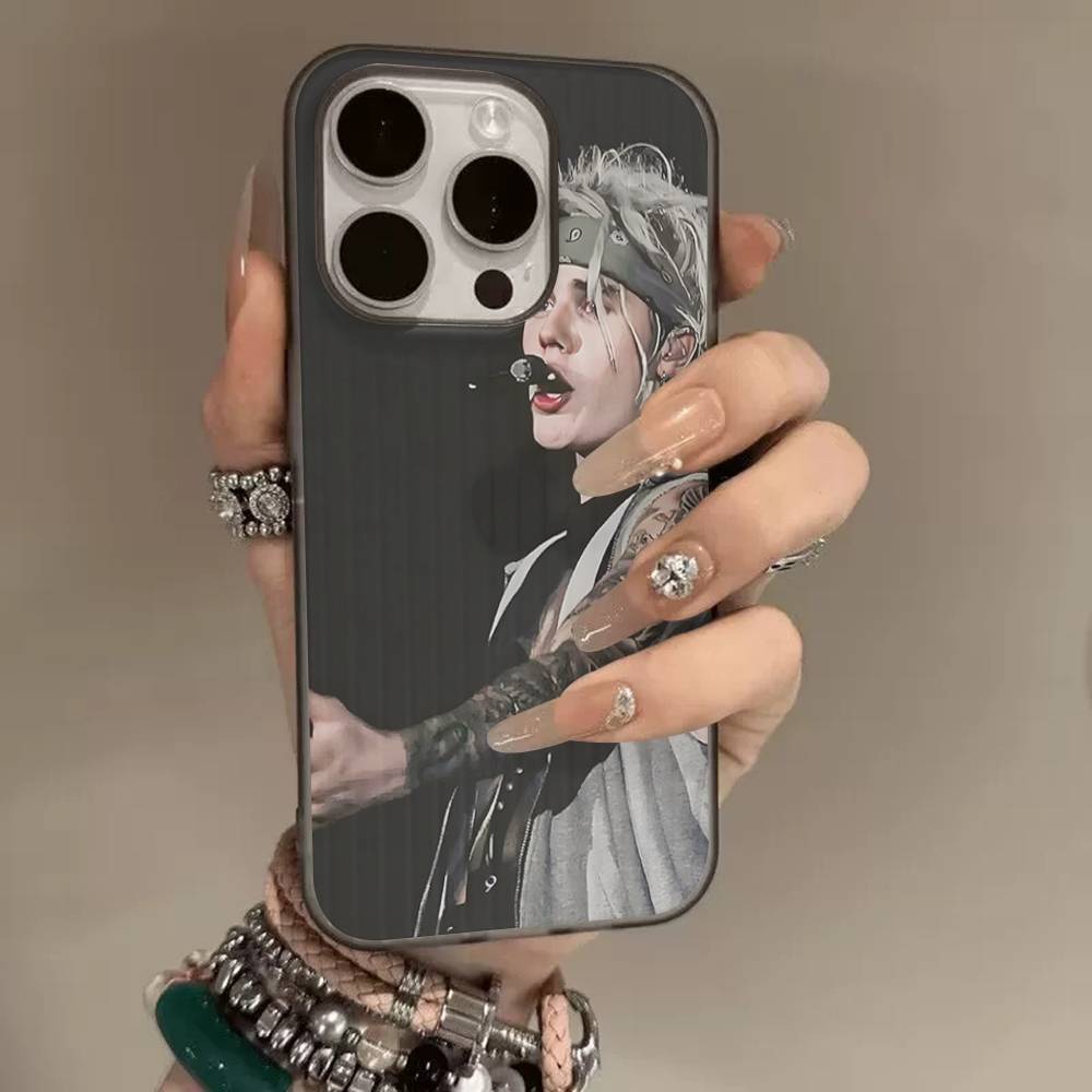Мягкий рифленый чехол для телефона с полосками в стиле J-Justin B-Bieber для iPhone 17 Air 11 12 13 14 15 16 Pro Max Plus
