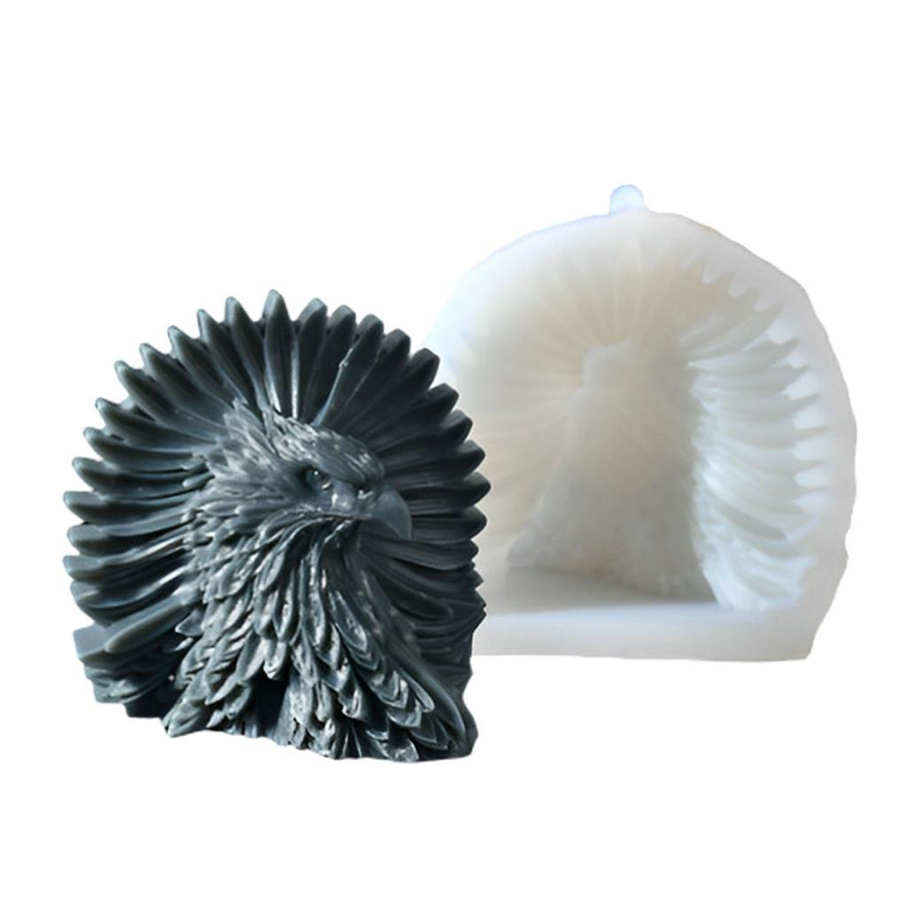 3D Candle Mold Non-stick Easy To Demold for DIY Candle Soap Plaster Home Decor DIY Resin Casting Molds