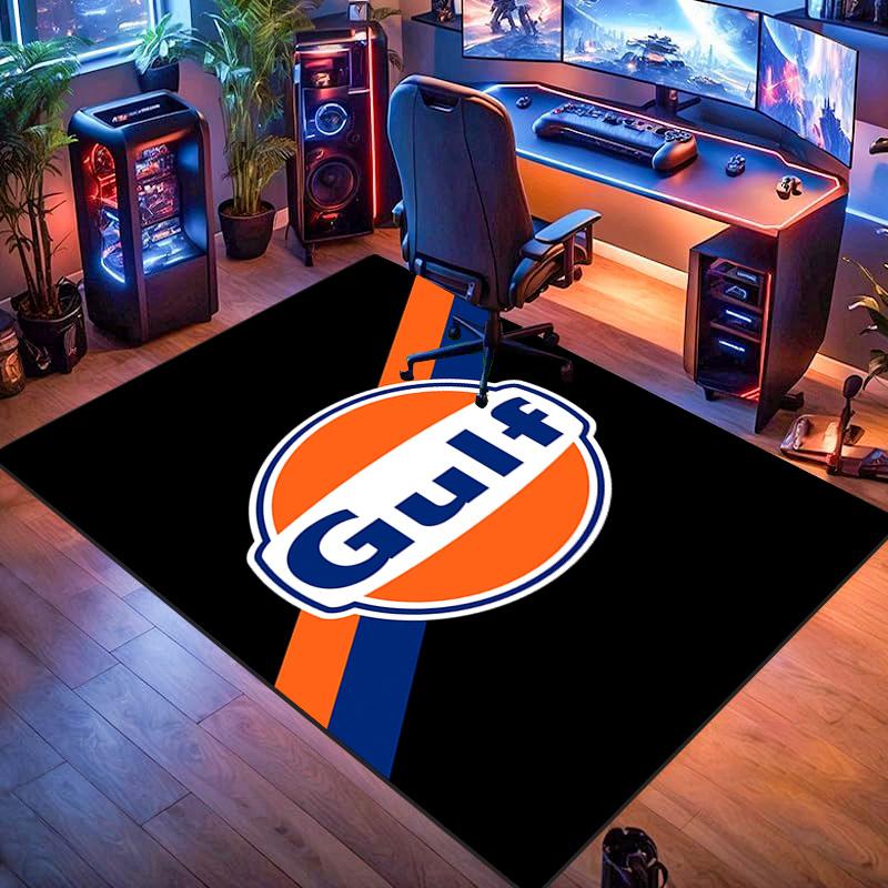 Gulf Brand Logo Design carpet Living room and bedroom mats floor mats Art Bathroom mat Fashion