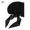 Adjustable Elastic Printed Pre-Tied Chemo Pirate Cap Cancer Head Scarf Muslim Turban Hair Loss Hat