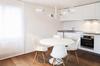 Vicenza Hanging Lamp White-Chrome 4-Flat Clear Lamp E14