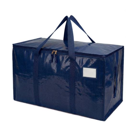 Сумки для переезда с ручками для переноски Сверхпрочные Водонепроницаемые Хозяйственные сумки Большой вместимости Складные сумки для хранения для общежития, путешествий, кемпинга