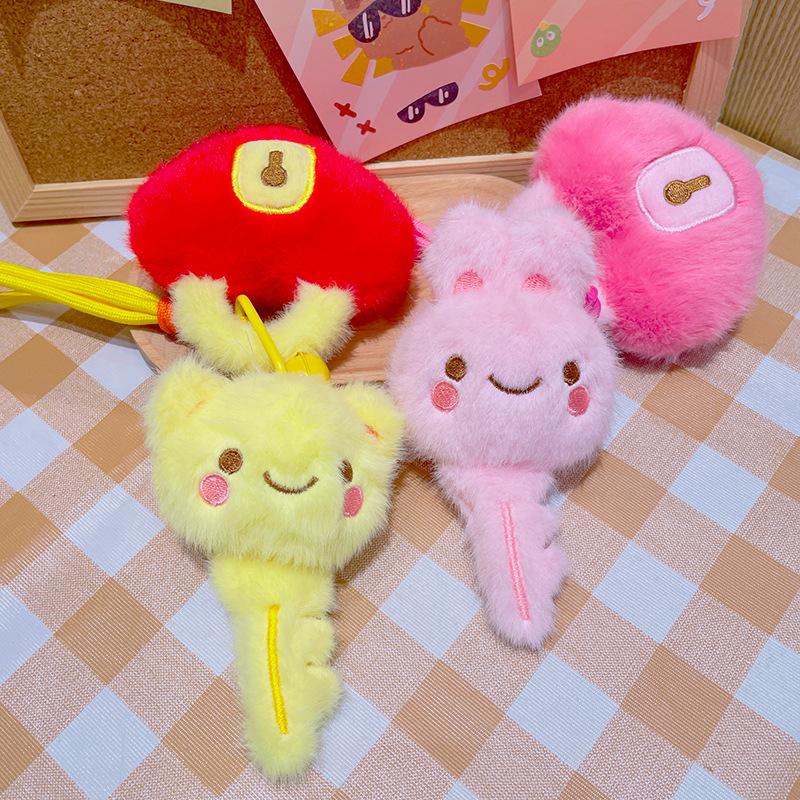 Креативные ключи любви, Куклы для пары, Плюшевые игрушки, Милые брелки, Подвески, Куклы для автомата с клешней