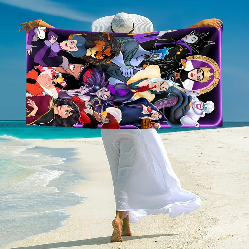 Fantasy Fashion Portraits Towel Large Quick-Drying Microfiber soft S-Square Pants-s Beach Towel for Travel Fitness Bathing Camping. 0730s155