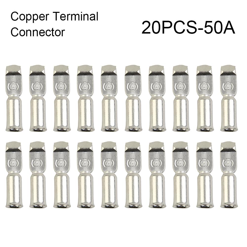 20x 50Amp Copper Terminals Connector For 50A FOR Style Contacts Herramientas Power Tool Sets Multitool Soldering Iron
