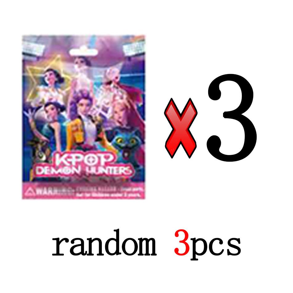 Kpop Demon Hunters Anime Figure Toys Cute PVC Collectible  Blind box  Action Figure Model Dolls Kids Birthday Toy Gifts