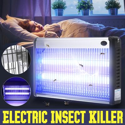 Электрический уничтожитель насекомых LED UV-A Электроника Отпугиватель комаров Вредитель Муха Жук Ловец Ловушки Лампа для борьбы с вредителями дома 20/30/40 Вт