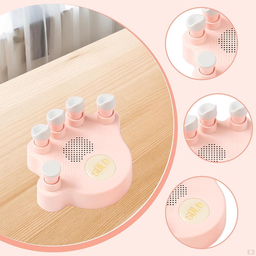 2 Pieces Kids Piano Finger Trainer Exerciser for Guitar Training Grip