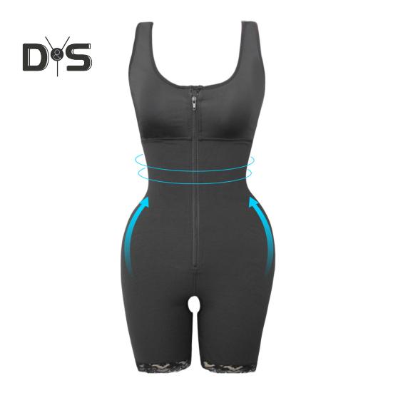 Body Shaper Полное корректирующее белье для женщин Tummy Control Waist Trainer Подтяжка груди Body Shaper Faja Дышащее корректирующее нижнее белье