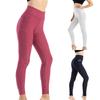 Women Fashionable Pocket Yoga Pants High Elastic Hip Lifting Slim And Sweat Pant