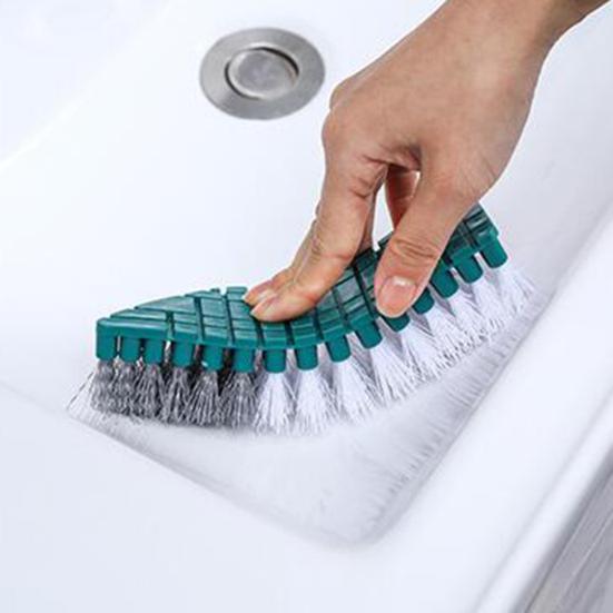 Cleaning Brush Bendable Wide Application Plastic Flexible Tile Stain Scrubber Household Supplies