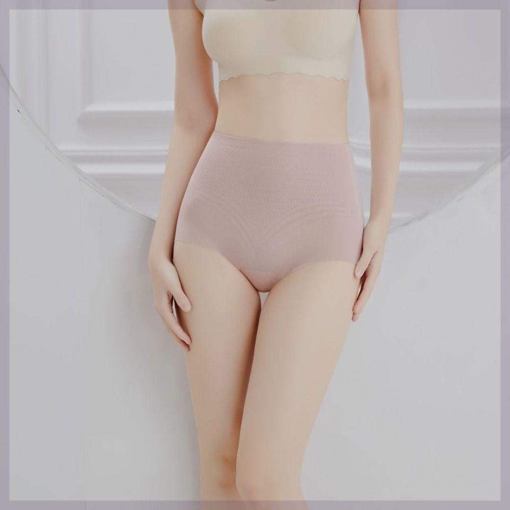 Belly Contracting High Waist Underpant High Elastic Butt Lifting Briefs Slimming Shapewear  Women