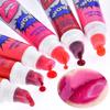 Lip Palette Magic Peel Off Liquid Lipstick Waterproof Long Lasting Lip Gloss Tint 6 Colors, 4, 1 Piece, 4.4