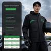 Дождевик-костюм для езды на мотоцикле для курьеров, мужской цельный штормозащитный раздельный комплект экипировки для езды