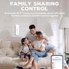 Высокоточный термогигрометр Беспроводной с поддержкой Bluetooth - Подходящее подключение Мобильное приложение Мониторинг истории данных