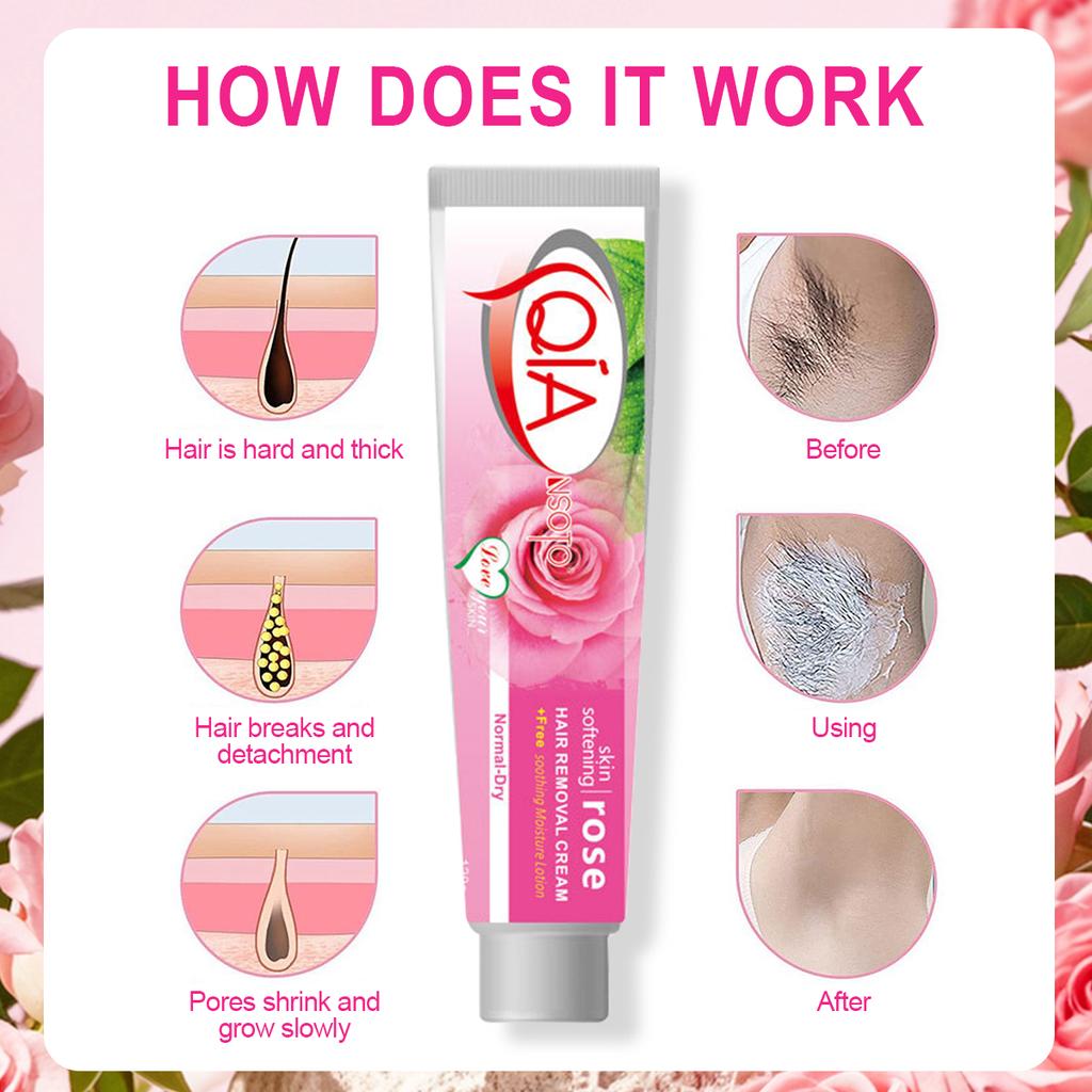 Painless Hair Removal Underarm Private Facial Body Leg Hair Remove Cream Skin Care Powerful Beauty Hair Removal for Men Women