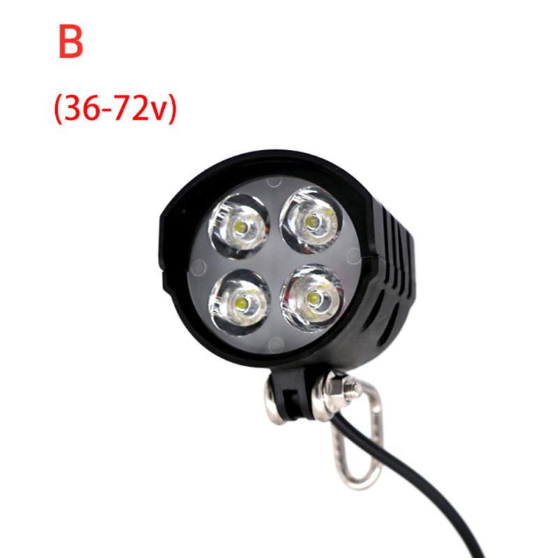 Велосипедный светодиодный фонарик, супер яркий складной электрический прожектор, водонепроницаемый встроенный громкий звуковой сигнал для