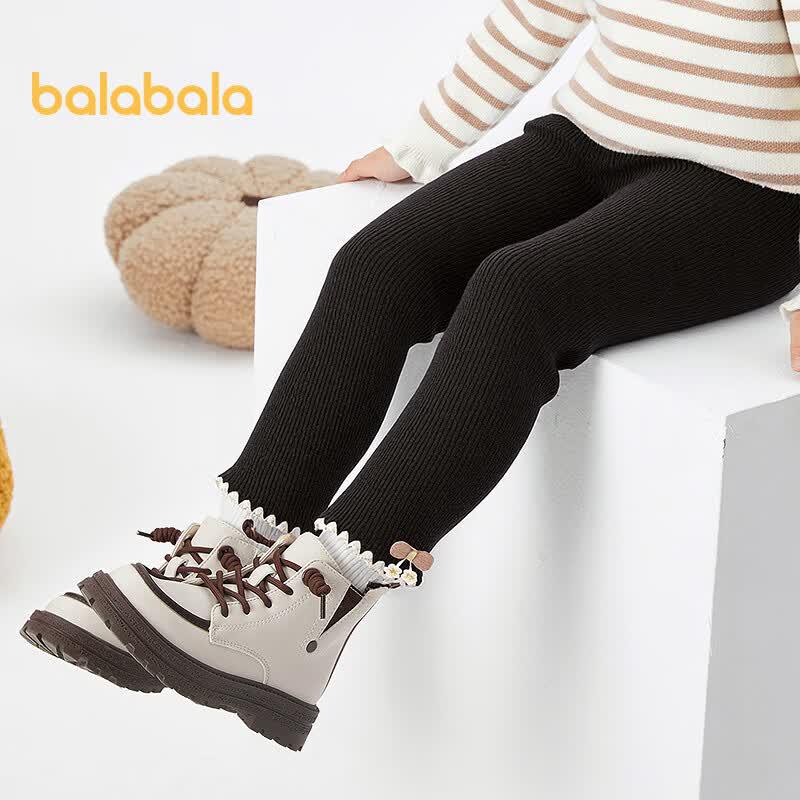 Зимние леггинсы на флисовой подкладке для девочек Balabala