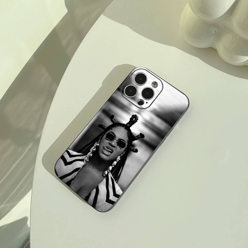 Музыкальная легенда-B-Бейонсе Чехол для телефона для iPhone 17,16,15,14,13,12,11 Pro Max,16Plus,XS Легкий и практичный Мягкий черный чехол