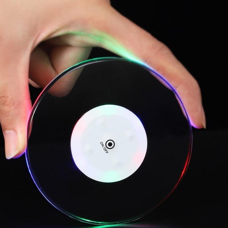 Светодиодный подстаканник Crystal Night Cup Mat