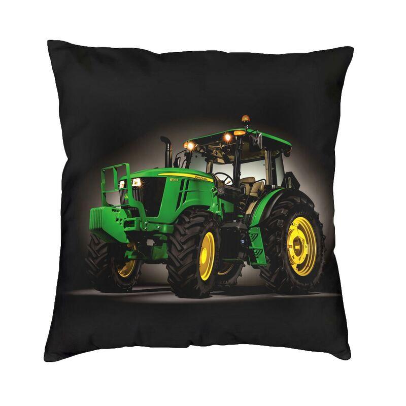 Tractor Cushion Cover 40x40 Cm Velvet Polyester Nordic Throw Pillow Case Home Decoration Sofa Chair Pillowcase