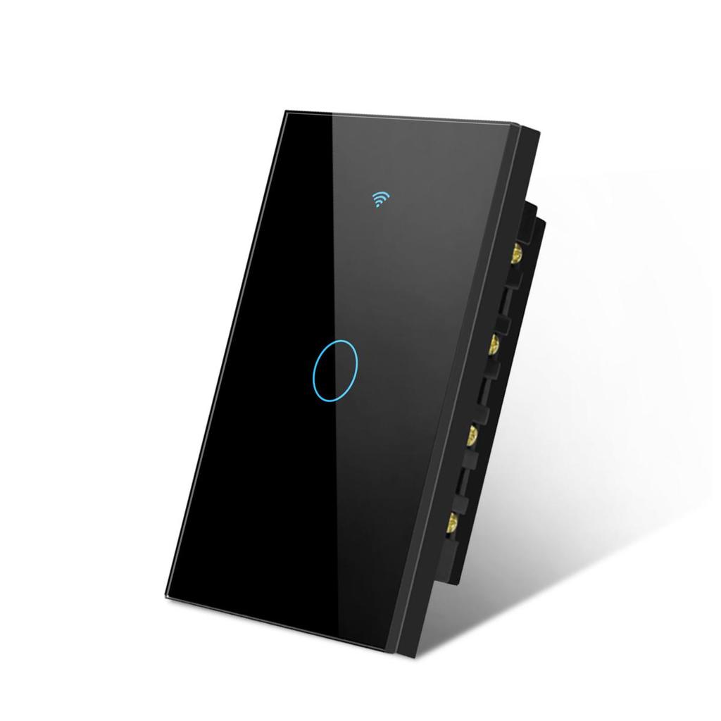 1/2/3 Gang Smart Touch Sensor Switch US Standard LED Light Switch LED Lamp Touch Switch 100V-240V Neutral Wire Required WIFI Wall Switch KTY